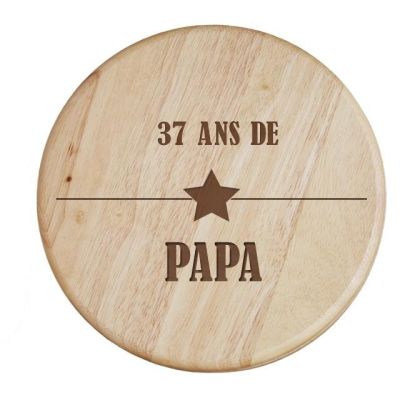 Set à fromage prénom papa 37 ans