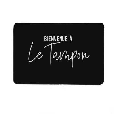 Paillasson personnalisé Le Tampon