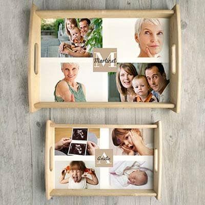 Plateau Multi-Photos Famille
