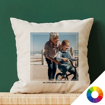Coussin personnalisé - Photo