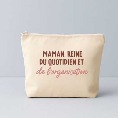Trousse en coton personnalisée - Message