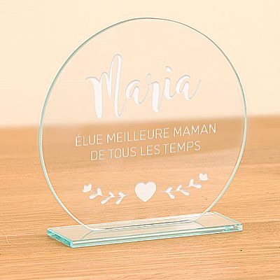 Trophée personnalisé - Maman