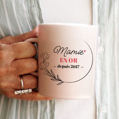Mug personnalisé - Mamie Depuis