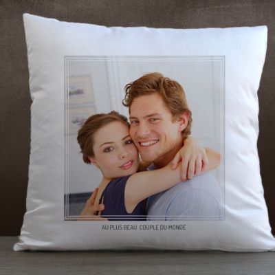 Coussin personnalisé - Photo