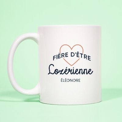 Mug personnalisé - Fière d'être Lozérienne
