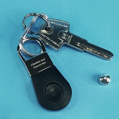 Porte-clés personnalisé avec photo ou texte 🔑