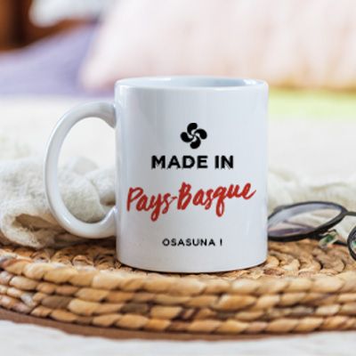 Mug personnalisé région - Made in Pays Basque