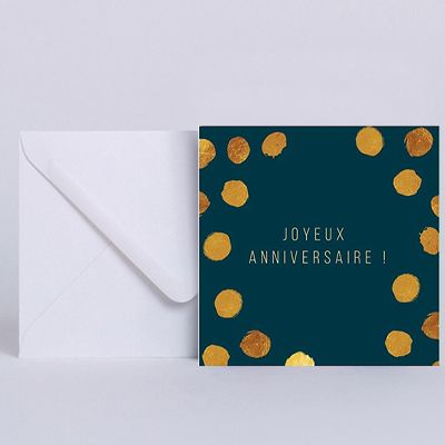 Carte de voeux Anniversaire