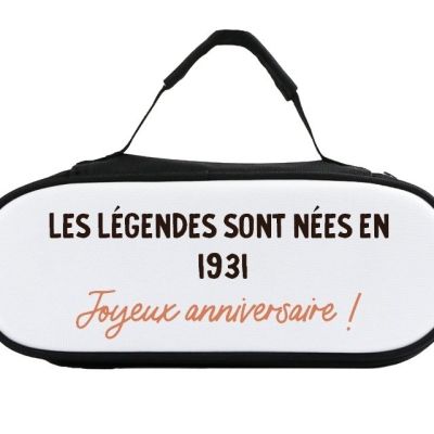 Sacoche de pétanque message générique année 1931