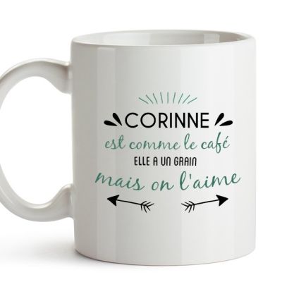 Mug personnalisé pour une Corinne