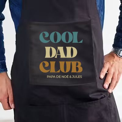 Tablier personnalisé - Cool Dads Club