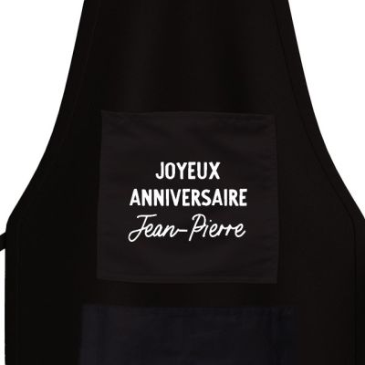 Tablier de cuisine personnalisé pour un Jean-Pierre