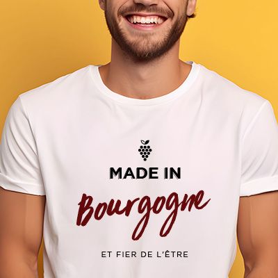 Tee shirt personnalisé homme - Made In Bourgogne