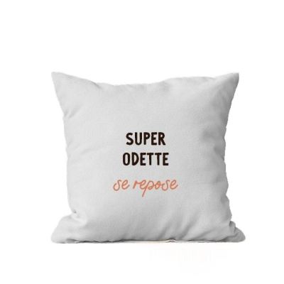 Coussin personnalisé pour une Odette