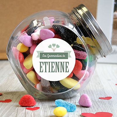 Bonbonnière personnalisable - les Gourmandises de