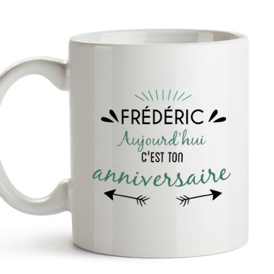 Mug personnalisé pour un Frédéric