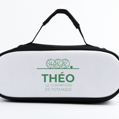 Sacoche de pétanque personnalisée pour un Théo