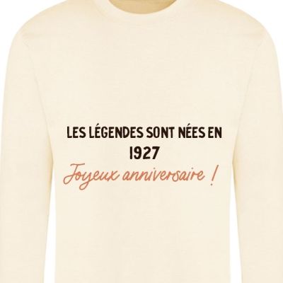 Sweat message générique année 1927