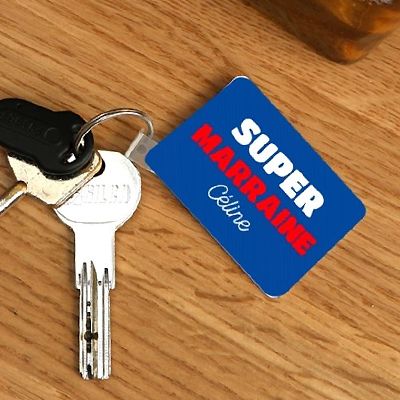 Porte-clé personnalisé - Super