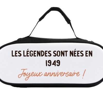 Sacoche de pétanque message générique année 1949