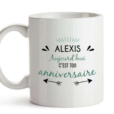 Mug personnalisé pour un Alexis