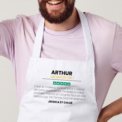 Tablier personnalisé - Avis Client