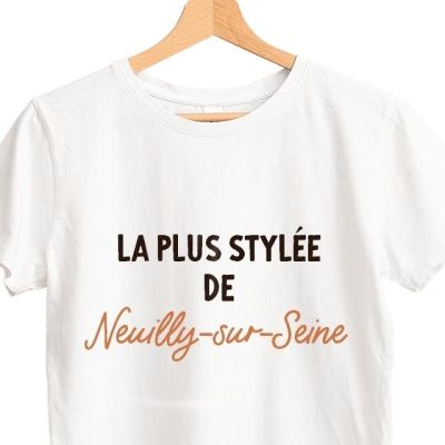 T-shirt femme personnalisé Neuilly-sur-Seine