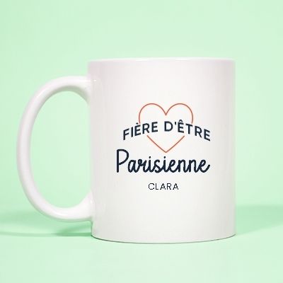 Mug personnalisé - Fière d'être Parisienne