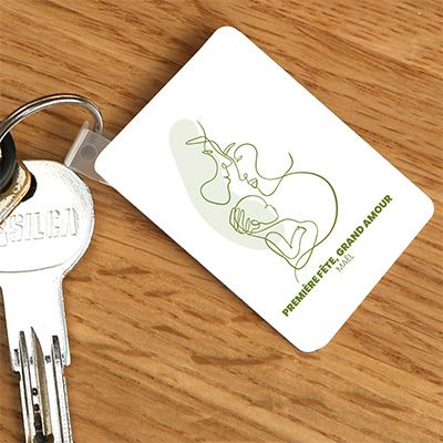 Porte-clés personnalisé - Naissance d'un lien
