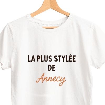 T-shirt femme personnalisé Annecy