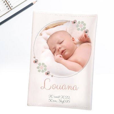 Protège carnet de santé personnalisable avec photo - Bohème
