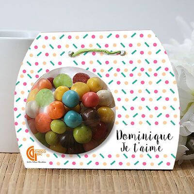 Ballotin de chocolats Message