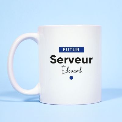 Mug personnalisé - Futur serveur