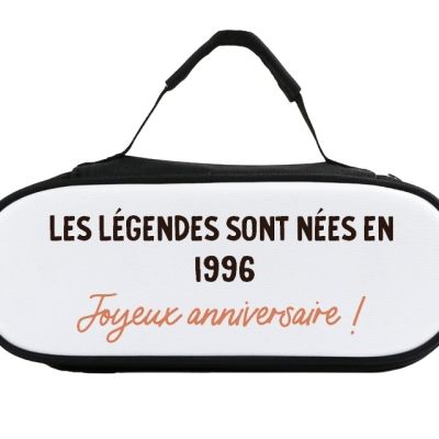 sacoche de pétanque message générique homme né en 1996
