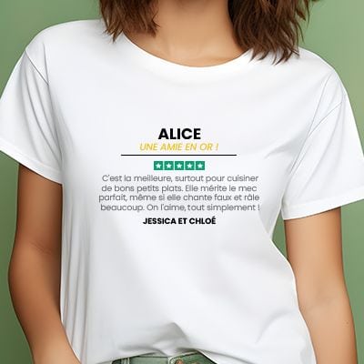 T-shirt personnalisé pour Femme - Future grand-mère