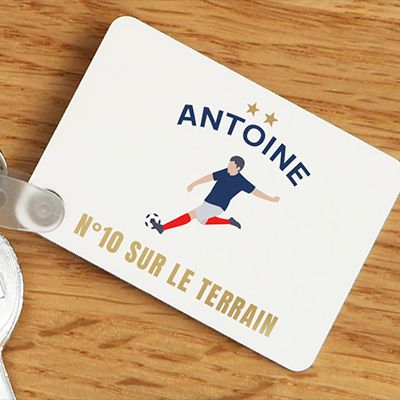 Porte-clés personnalisé - Passion Football