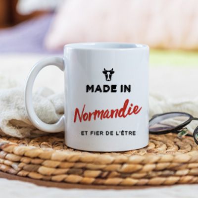 Mug personnalisé région - Made In Normandie