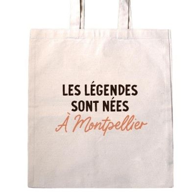 Tote bag personnalisé Montpellier