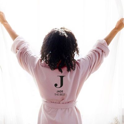 Peignoir personnalisé - Monogramme