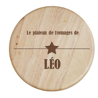 Set à fromage personnalisé pour un Léo