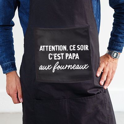 Tablier personnalisé - Message