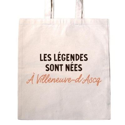 Tote bag personnalisé Villeneuve-d'Ascq