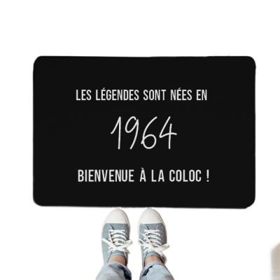 paillasson message homme né en 1964