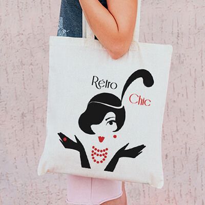 Tote bag Rétro Chic