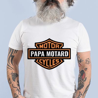 T-shirt homme personnalisé - Biker