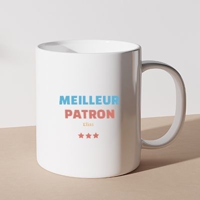 Mug personnalisé - Meilleur Patron