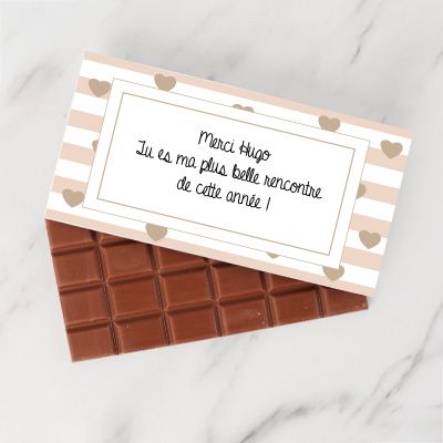 Tablette de chocolat Déclaration