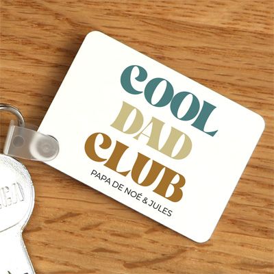 Porte-clé personnalisé - Cool Dads Club