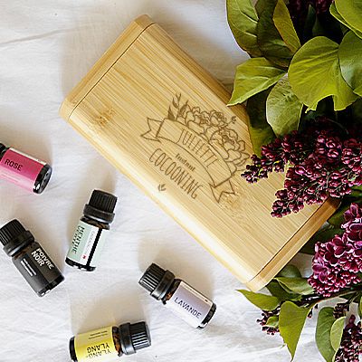 Coffret d'huiles essentielles personnalisable - Maman Fleurie