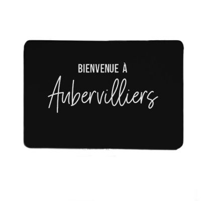 Paillasson personnalisé Aubervilliers